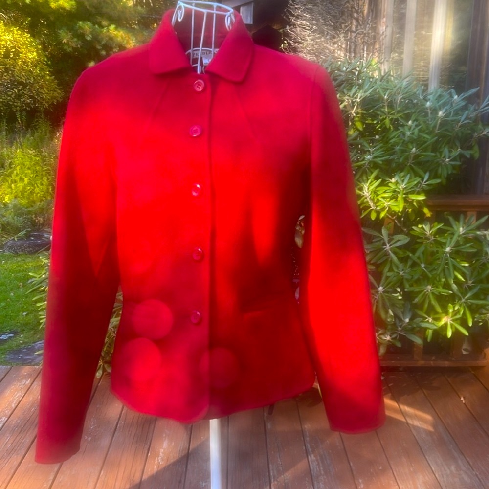 Pendleton Merino Wool Short Jacket. Two Front Wel… - image 4